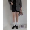 Pearls Crew Socks Sweet Roll Cuffs Ankle Dress Socks Japanese Cute Calf Socks