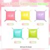 Pink Rainbow Square Aluminum Foil Balloon Wall Double Sided Square Balloon Birthday Party Shower Wedding Anniversary Decoration