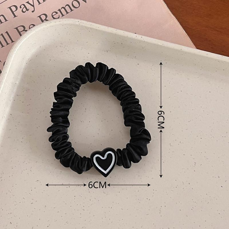 

Кольцо для тонкого кишечника в стиле ретро «Любовь», молочно-кофейный цвет, веревка для волос, женская резинка для волос, головные уборы, 2023, резинка для волос, высокоэластичная веревка для головы чёрный