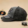 Bull Embroidery Baseball Cap Men Women Washed Distressed Vintage Snapback Hat Adjustable Outdoor Sunscreen Hip Hop Trucker Cap