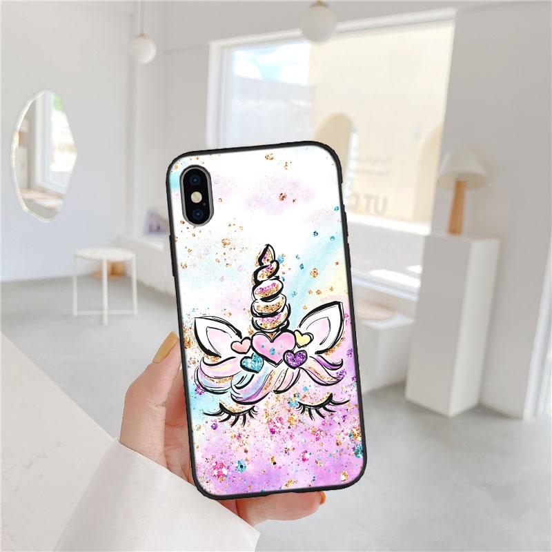 IX6 Cartoon Unicorn New Luxury Phone Case for Xiaomi Mi POCO C50 C51 C55 C65 X6 F6 F5 M6 C75 A1 A2 A3 5X 6X Lite Pro