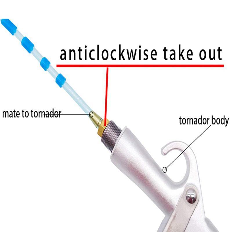 Car Washing Water Gun Replacement Soft Pipe Cleaning Gun Dust Gun Flexible Hose Wash Tools Car Washing Accessories