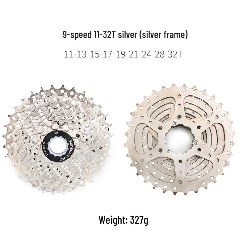 

SUNSHINE-SZ 2x9 Speed Road Bike Cassette Freewheel 11-32T
