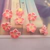 15mm Polymer Clay Plumeria Egg Flower Beads for DIY Bracelet and Necklace Jewelry Making
