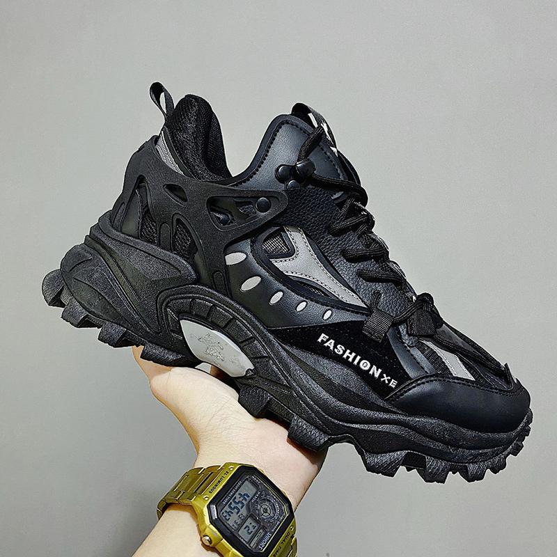 New Men Shoes Sneakers Breathable Damping Sports Shoes Men Casual Shoes Thick Sole Running Outdoor Walking Shoes Sport Sneakers
