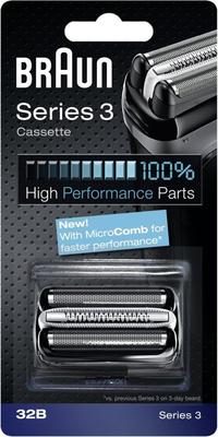 Braun Rasierer Serie 3 Mesh-Klinge integrierte Kassette kompatibles Produkt Klinge/Innen F/C32B [Produkt]