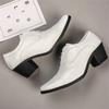 Fashion Mid Heels Extra Large Sizes Shoes Size 45 Casual Luxury Sneakers For Men Black Men's Sapatenis Sports Scarp China Loofers