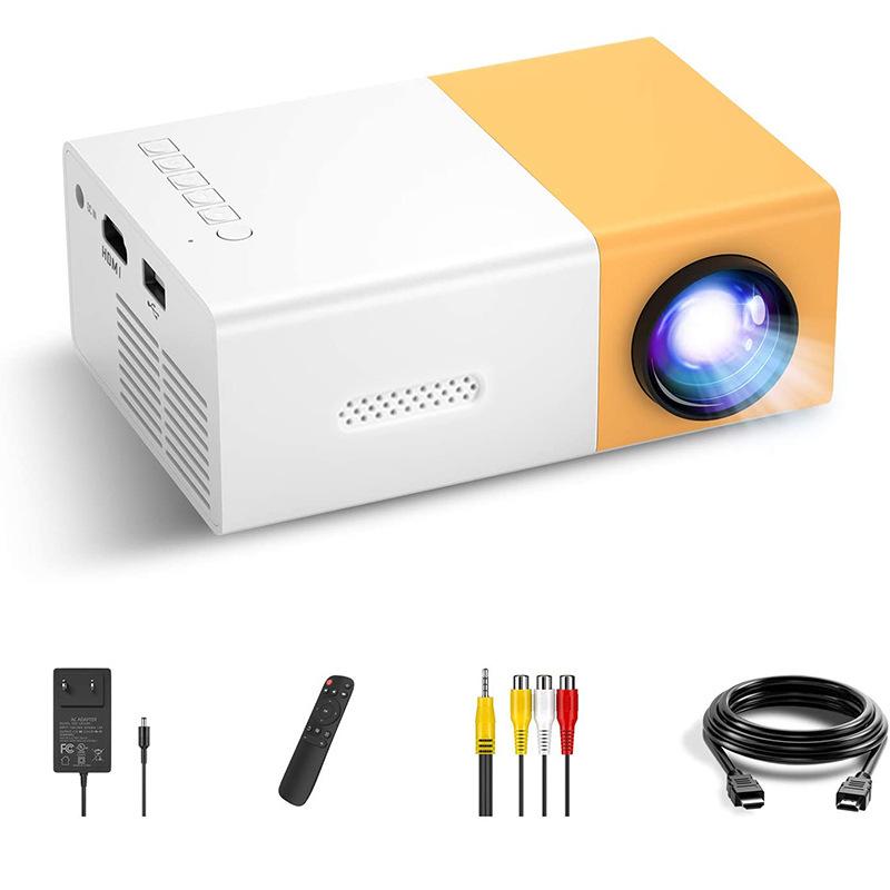 YG300 Mini Portable HD Projector - Little Yellow Machine
