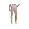 Under Armour Comfortable Breathable Sweat-Wicking Sports Shorts Women Shorts Dawn-Gray Pink 1376759-009