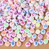 Acrylic Letter Beads for Kids' Jewelry Making – Educational DIY Beading Accessories