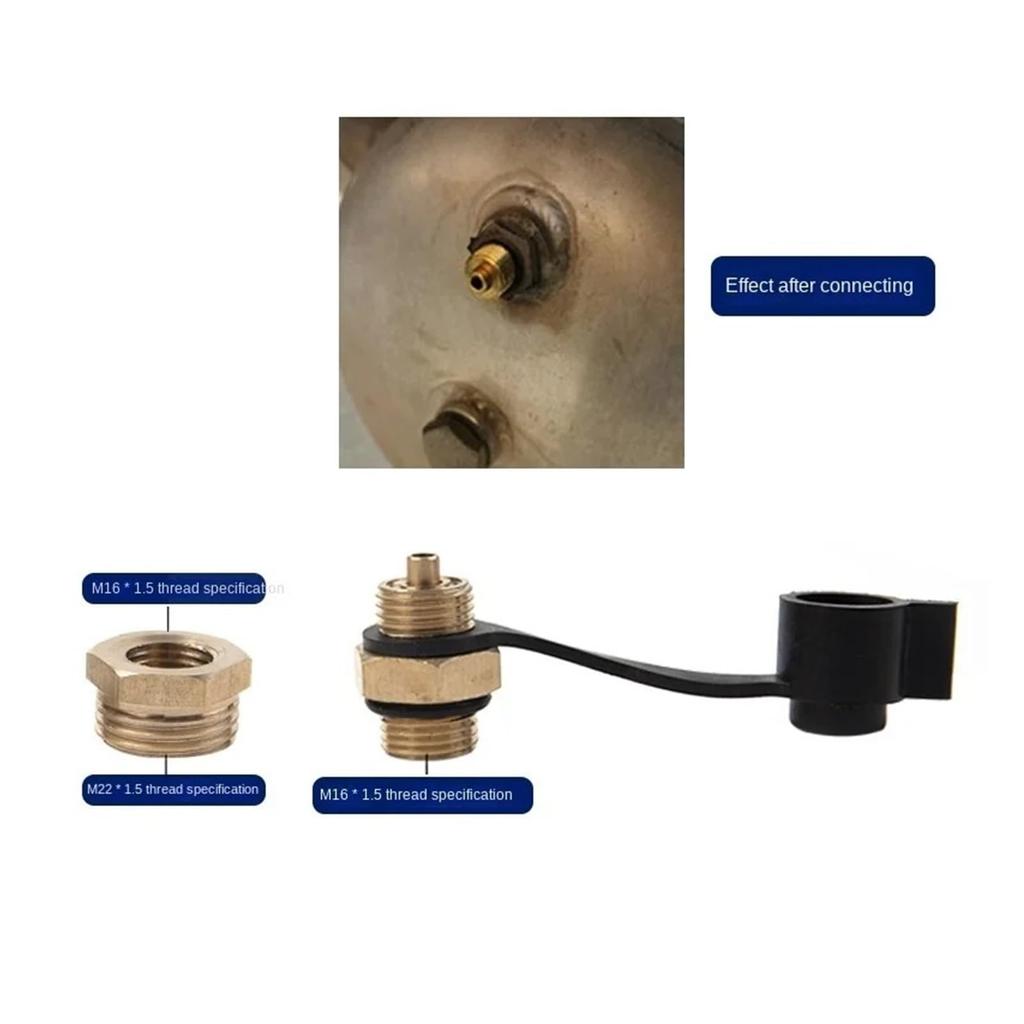 Intake Pipe Storage Cylinder Valve Connector Gas Tank Set Adjustment Switch Track with Air