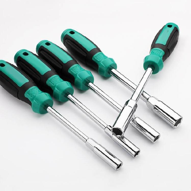 Hexagonal Bit Socket Wrenches Screwdriver Nutdriver Hand Tool for Professional