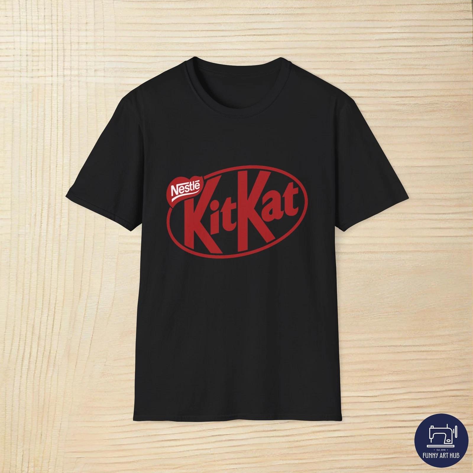 

Унисекс футболка с логотипом Kit Kat S
