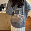 Commuter Messenger Bag Plush Bag Women's Shoulder Bag