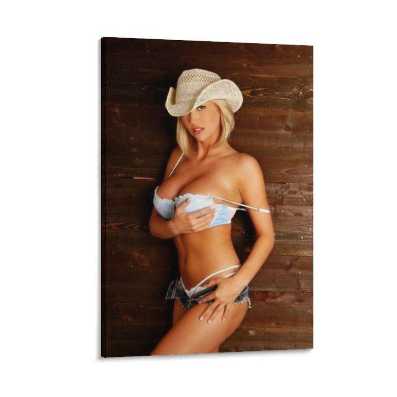 Pin-Up Girl Blechschilder, Garage Werkstatt Metalldekor 20x30cm