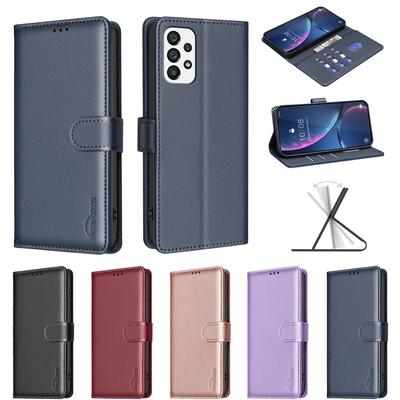 RFID Blocking Flip Leather Case For Samsung Galaxy A34 5G A54 5G A14 4G A14 5G A23 A73 5G A13 4G A13 5G A33 A53 A22 4G A22 5G
