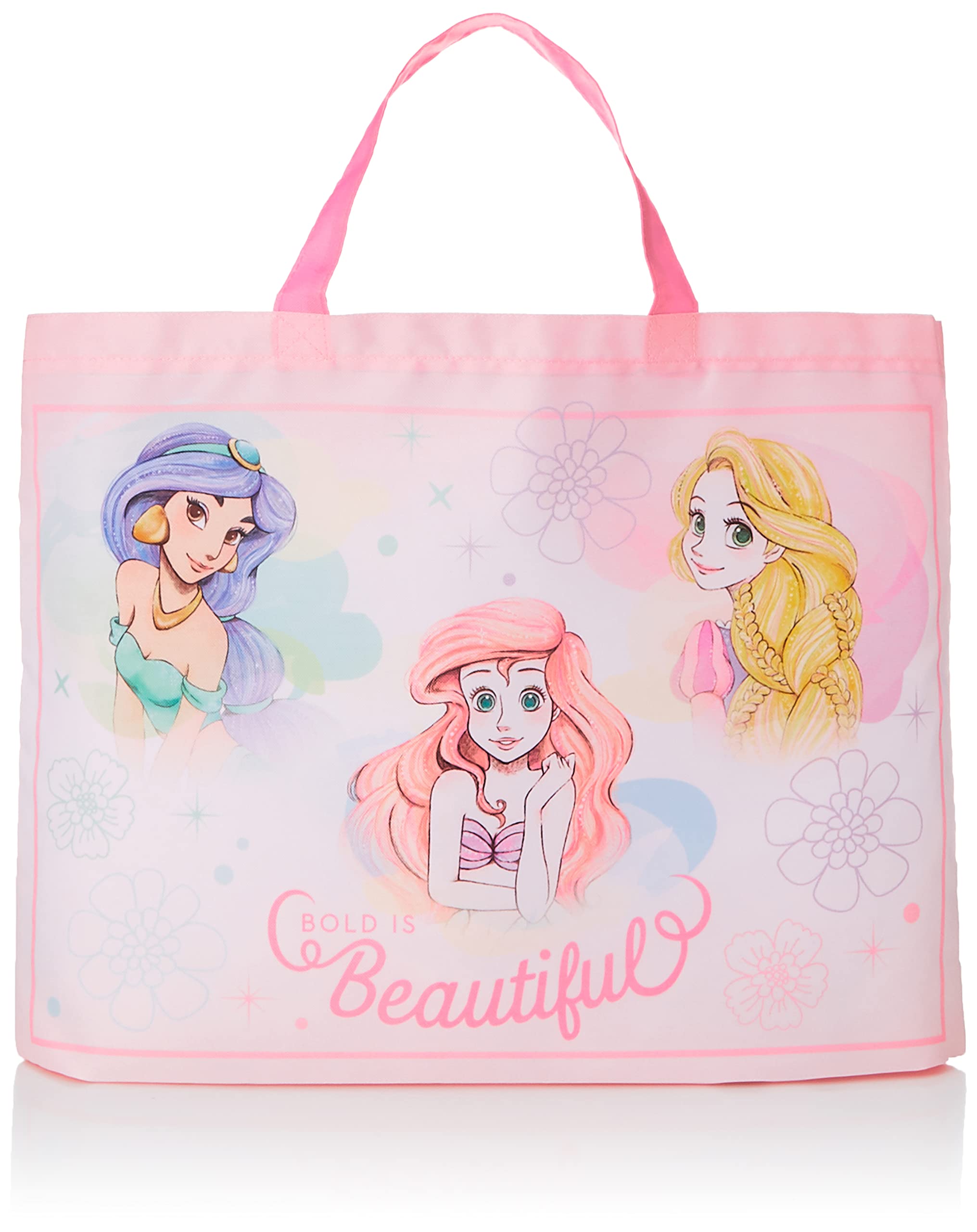 Marushin Lesson Tote Disney Princess Beautiful Disney School Entrance Elementary Quilted x 2065034200 Bag, Bag, Color, Princess, Girls, Goods,