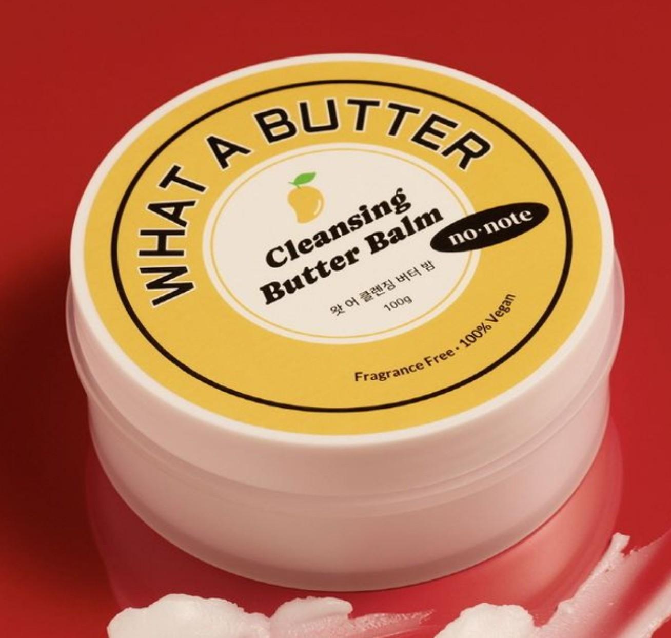 no-note What A Cleansing Butter Balm