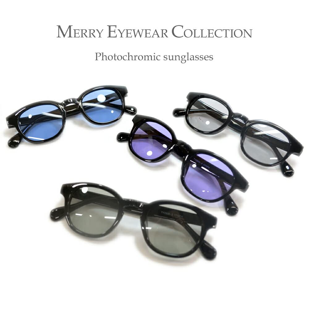 [MERRY PLEASURE] Photochromic Sunglasses, Polarized Sunglasses, Fishing, Sports, Driving, Fashion Glasses, Men's & Women's, Boston & Wellington