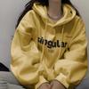 Women's Loose Hooded Sweater Coat New Autumn Winter Top
