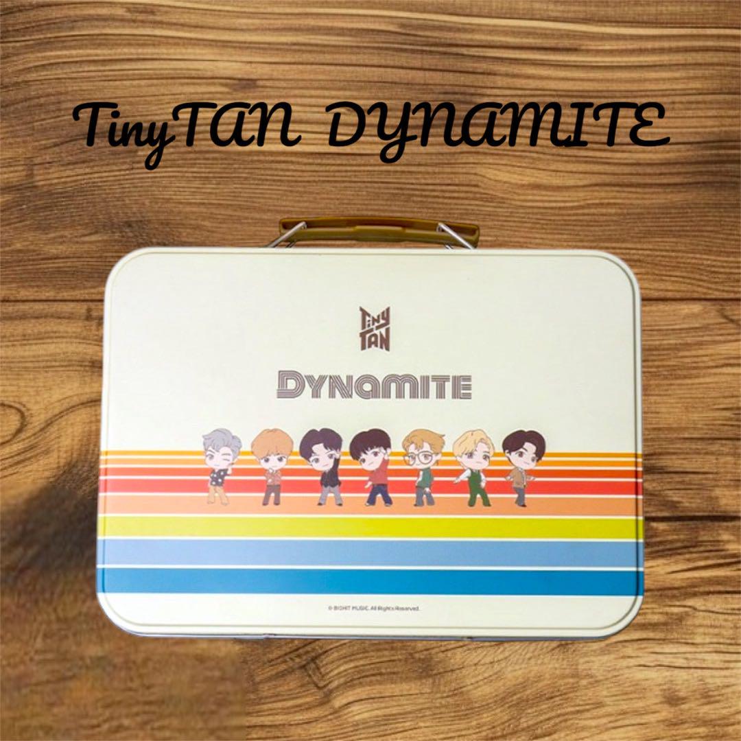 

[Б/У] BTS Tiny Tongue Жестяная банка-сумка Жестяная банка Dynamite Ver. Редко