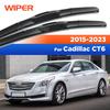 For Cadillac CT6 2015- 2016 2017 2018     Wiper Front Wiper Blades Windshield Windscreen Window Brush 24"18"