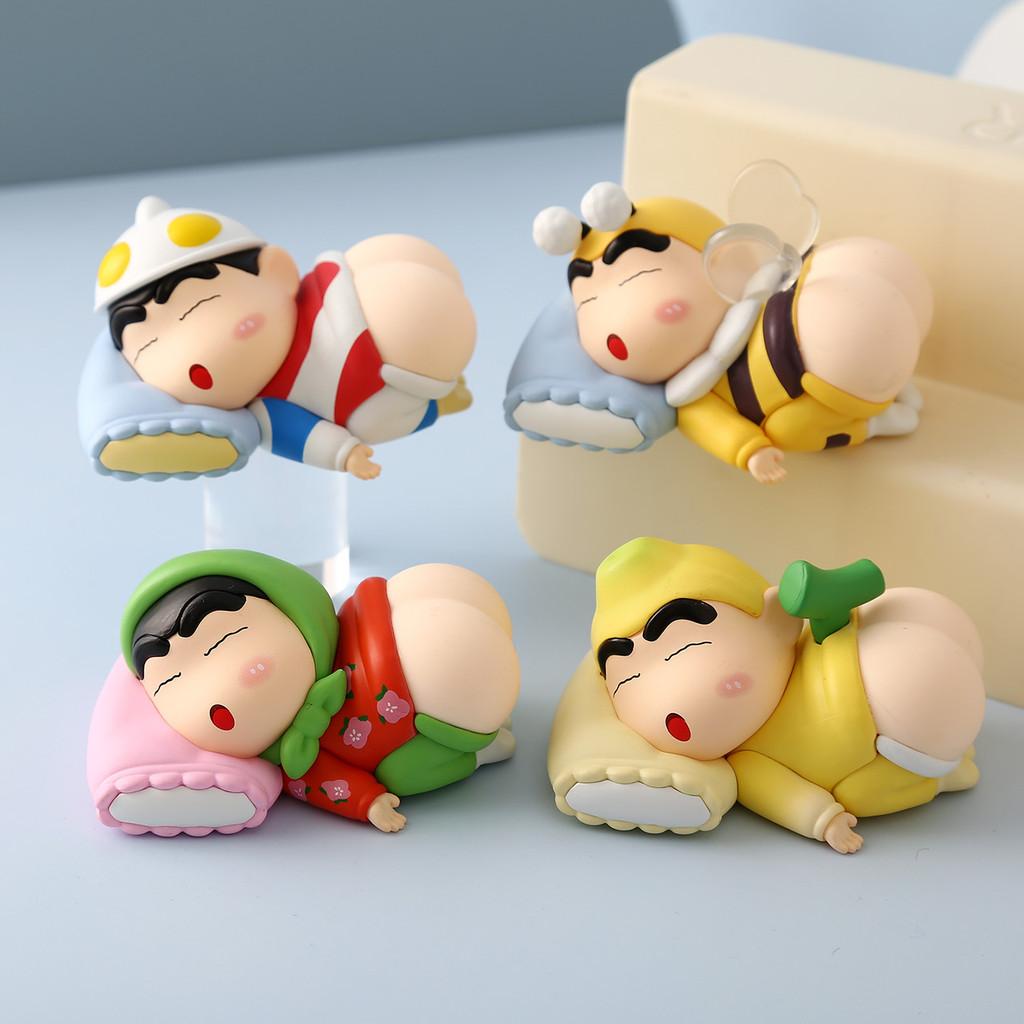 Soft Butt Crayon Shinchan Pvc Figure Collectible Blind Box Toy For Fans