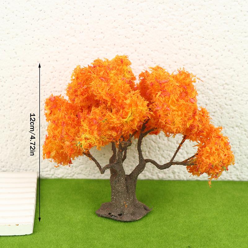 12/15cm Hohe Qualität Drahtmodellbaum Mikro-Landschaft Landschaftsgestaltung Dekoration Sandtisch Park Szenerie DIY Material
