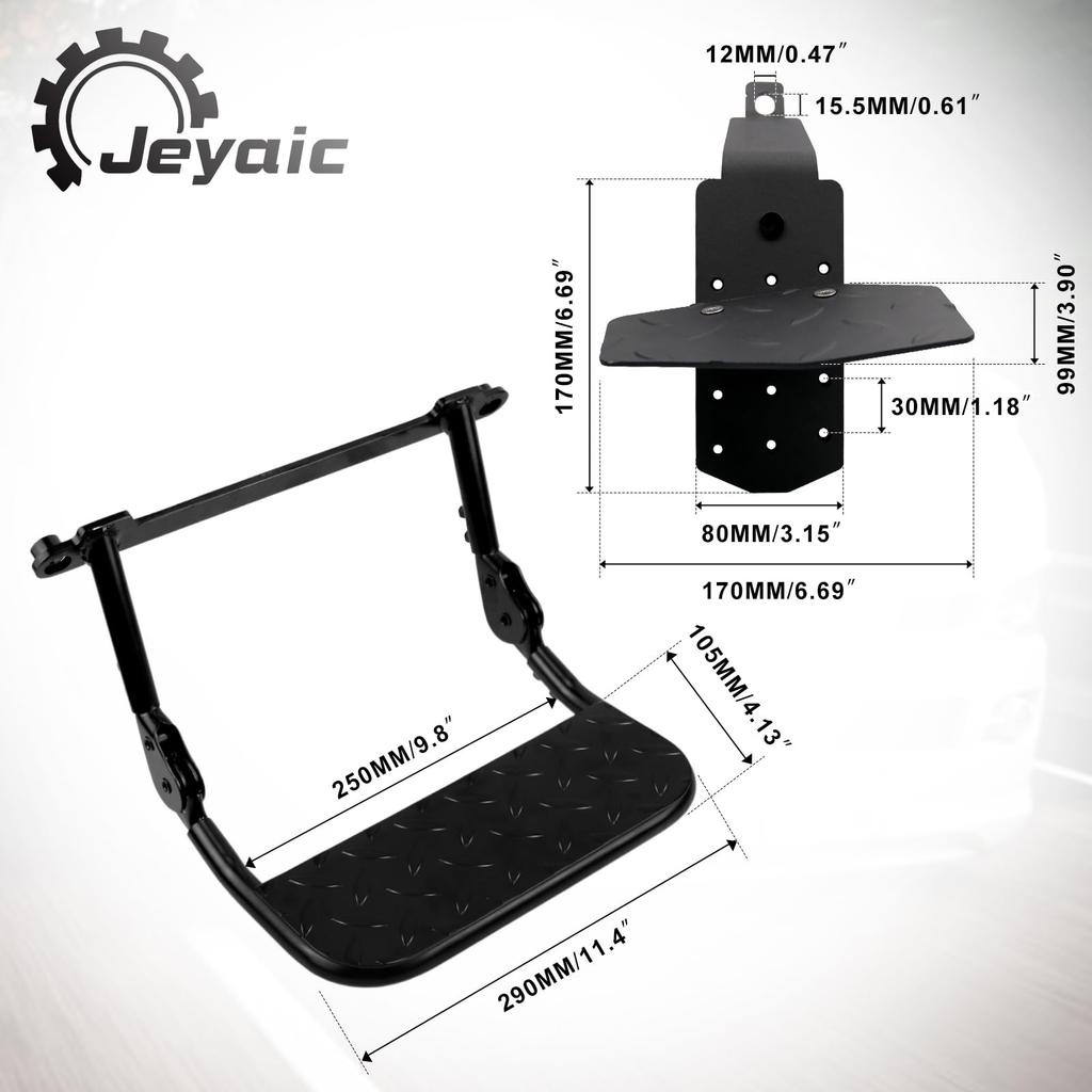 Jeyaic 200 Series Ace Type Folding Seat for Driver and Assistant Driver Seats Suitable for Leg Support Hiace/Regius S-GL 1-7 Support, Only,