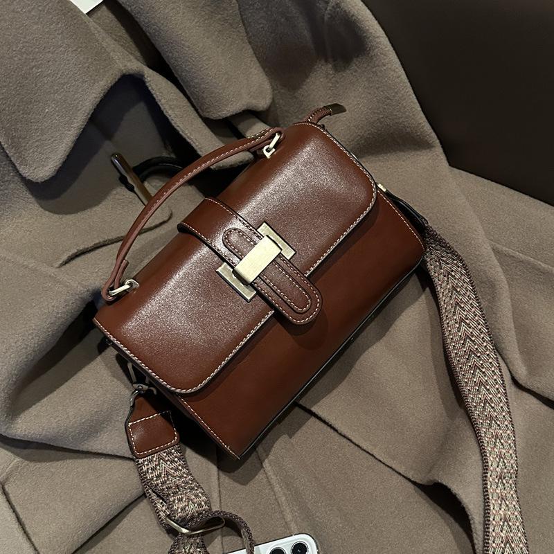 Borsa a Mano Quadrata Mini Retrò Coreana da Donna - 2026 Alla Moda, Borsa a Spalla Versatile