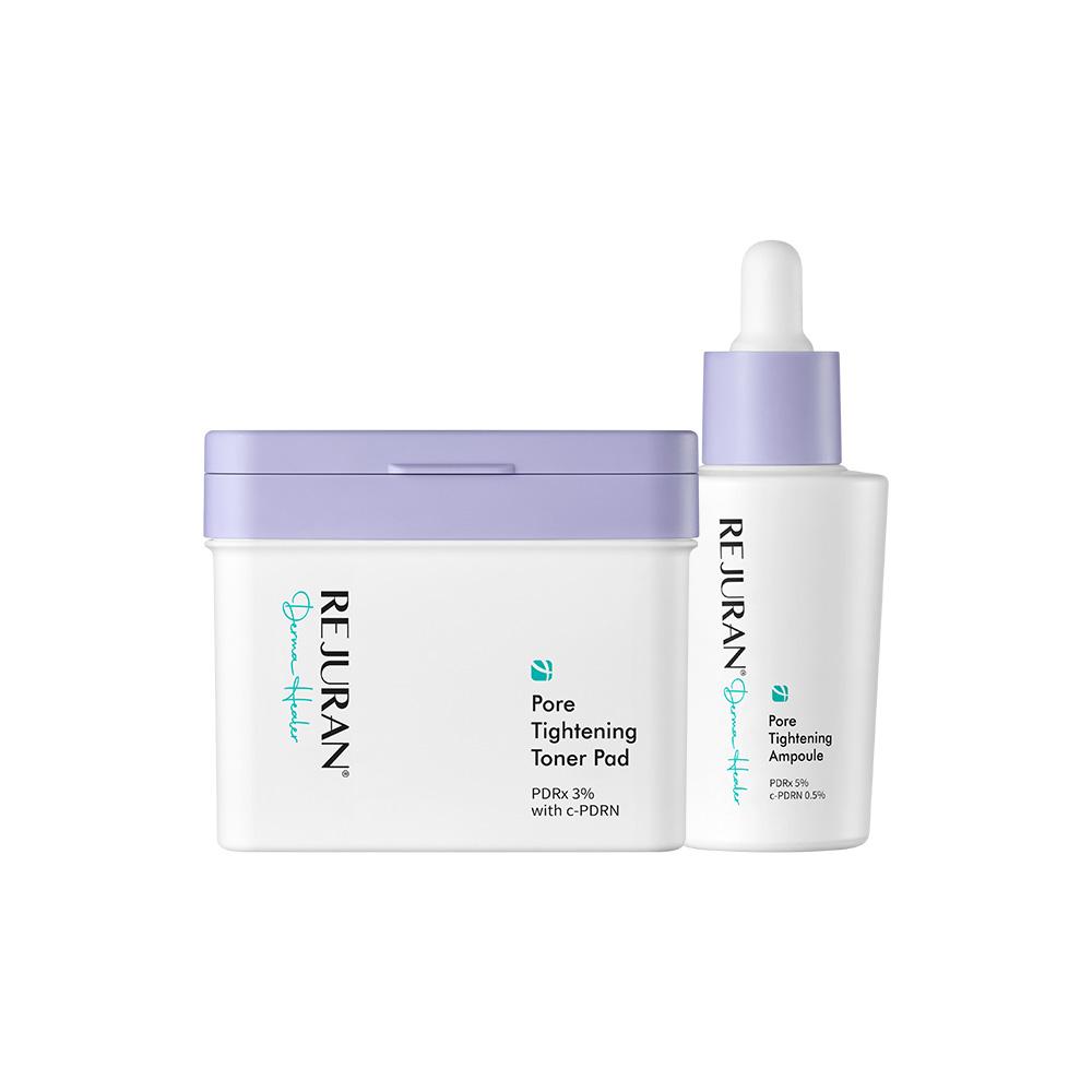 Rejuran Derma Healer Pore Tightening Ampoule 30mL + Toner Pad 220mL (+ Pore Pad Refill Free)