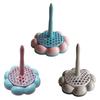 Yarn Holder Stand Lightweight Non Slip Craft Lovers Gift Portable Detachable Yarn Ball Holder Dispenser for Crocheting Organizer