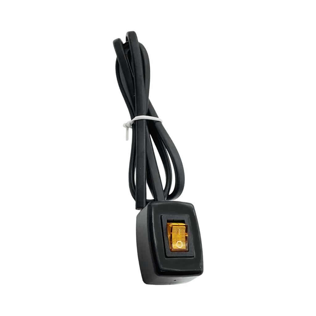 LED Backlit Motorcycle Toggle Switches Weather Resistant Plastic Quick Installation for Most Motorbikes And Scooters