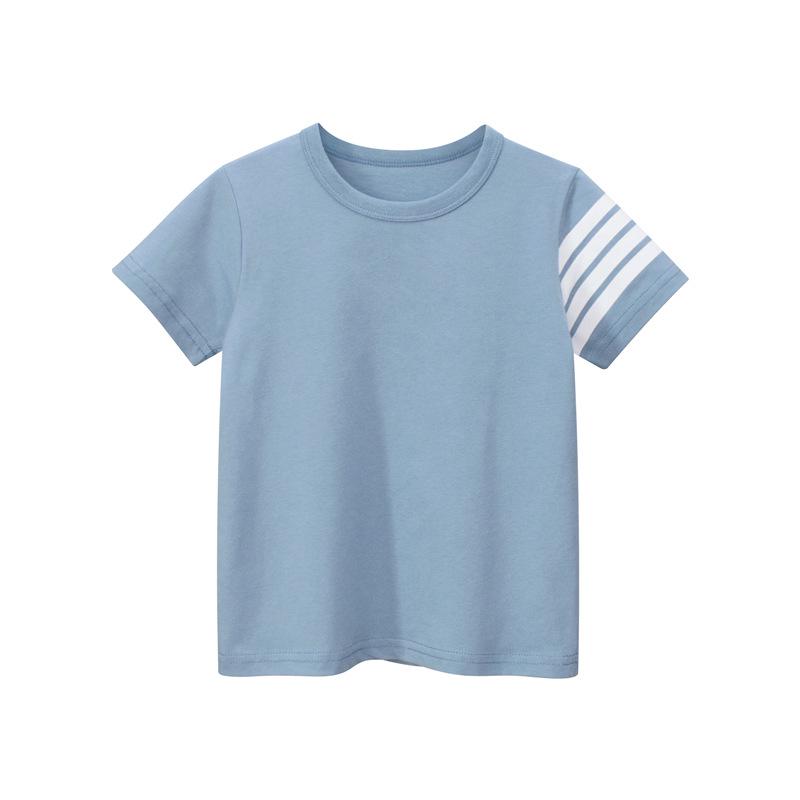 27Kids Boys 2024 Summer Short-Sleeve T-Shirt - Children s Clothing 120 cm