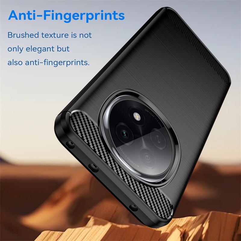 For OPPO A5 Pro Case OPPO A5 Pro Cover Bumper Shockproof Silicone Anti-Slip Brushed TPU Protective Phone Back Cover OPPO A5 Pro