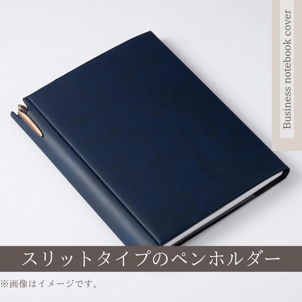 Raymay Business Notebook CN1399K Cover, B5, Navy,