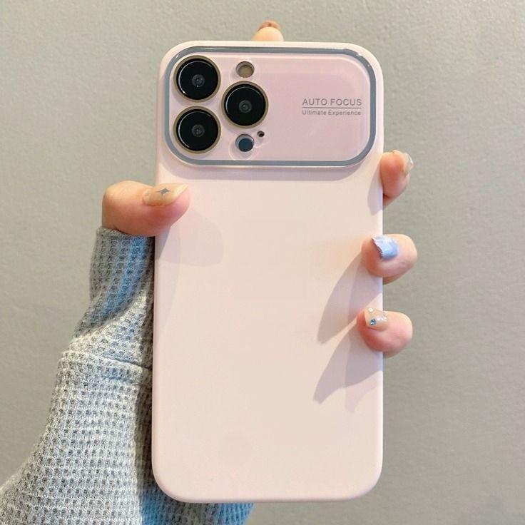 Silicone Phone Case for iPhone 15 ProMax- Liquid Silicone iPhone Cover with Large Window Drop-Resistant for Apple iPhone 15/14/13/12/11/XS