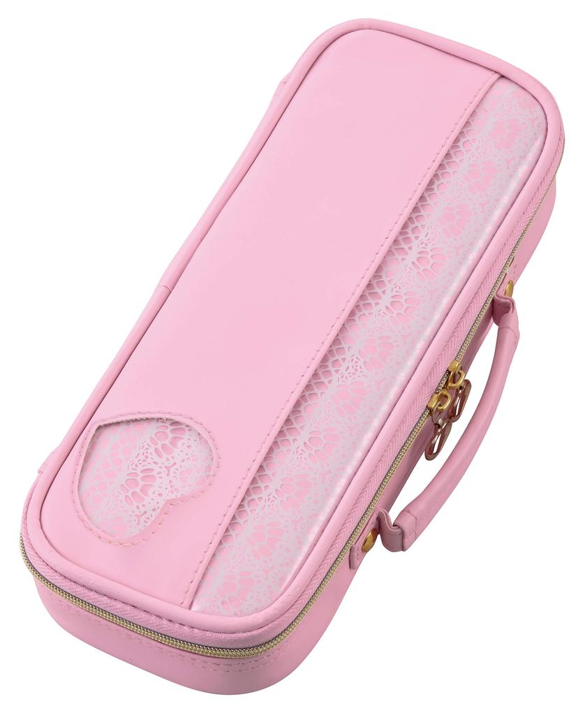 Raymay Fujii Pencil Case Topliner Lace Pink FSB153P