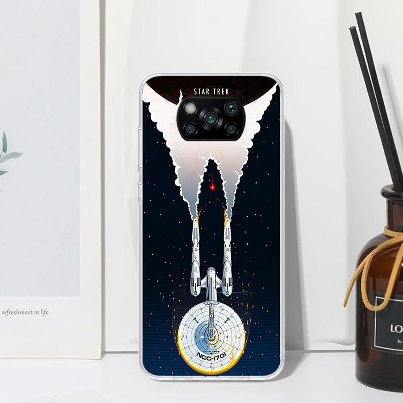 

Star Movie T-Trek Phone Case For Xiaomi Poco X7 X6 X5 M7 M8 Pro F7 Ultra Redmi 15C 15 13C 13 12C 12 10 10C 10A Art Fundas Poco X Redmi 9A