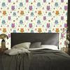 Colorful Owls Wallpaper for Living Room and Bedroom 50x1000