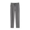 Pantaloni da Pigiama da Uomo Pantaloni da Salotto Morbidi Pantaloni da Notte Elasticizzati con Coulisse Atletici Pantaloni da Yoga Larghi con Tasche Pantaloni da Casa Casual Traspiranti per Uomo