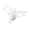 Mesh Men Underwear Hollow Out T-back Briefs Simple Men's Thin Thong  Exotic