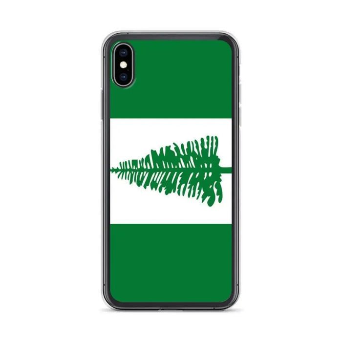 Coque Télephone Drapeau Île Norfolk - iPhone XS Max