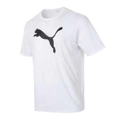 Teamrise Logo Print Americké Vintage Prodyšné Rovný Střih Kulatý Výstřih Krátký Rukáv Tričko Pánské Vrcholy Bílá 658705-04