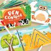 Write Wipe Activity Book Toddler Pen Control Training Book Funny Pen Guide Training Card Book for Children Early Learning