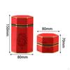 2 Pack Loose Tea Canisters Chinese Styles Food Storage Jars Vintage Iron Kitchen