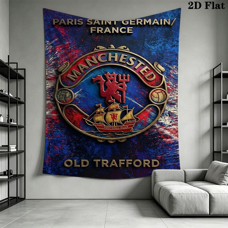 Paris Saintgermain Vs Manchester United Clash Titans Bedding 1 Duvet Cover 2 Pillowcase Without Core Christmas Birthday Gift
