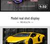 Caipo 88737 Lamborghini Aventador Alloy Model Car with 3 Opening Doors - Pull Back Toy for Kids