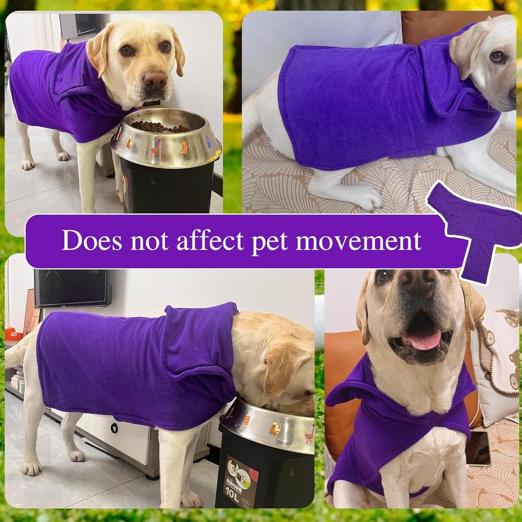 Quick Drying Dog And Cat Towels Soft Fiber Towels Absorbent Bath Towel Pet Bathrobe Convenient Cleaning Towel Pet Supplies
