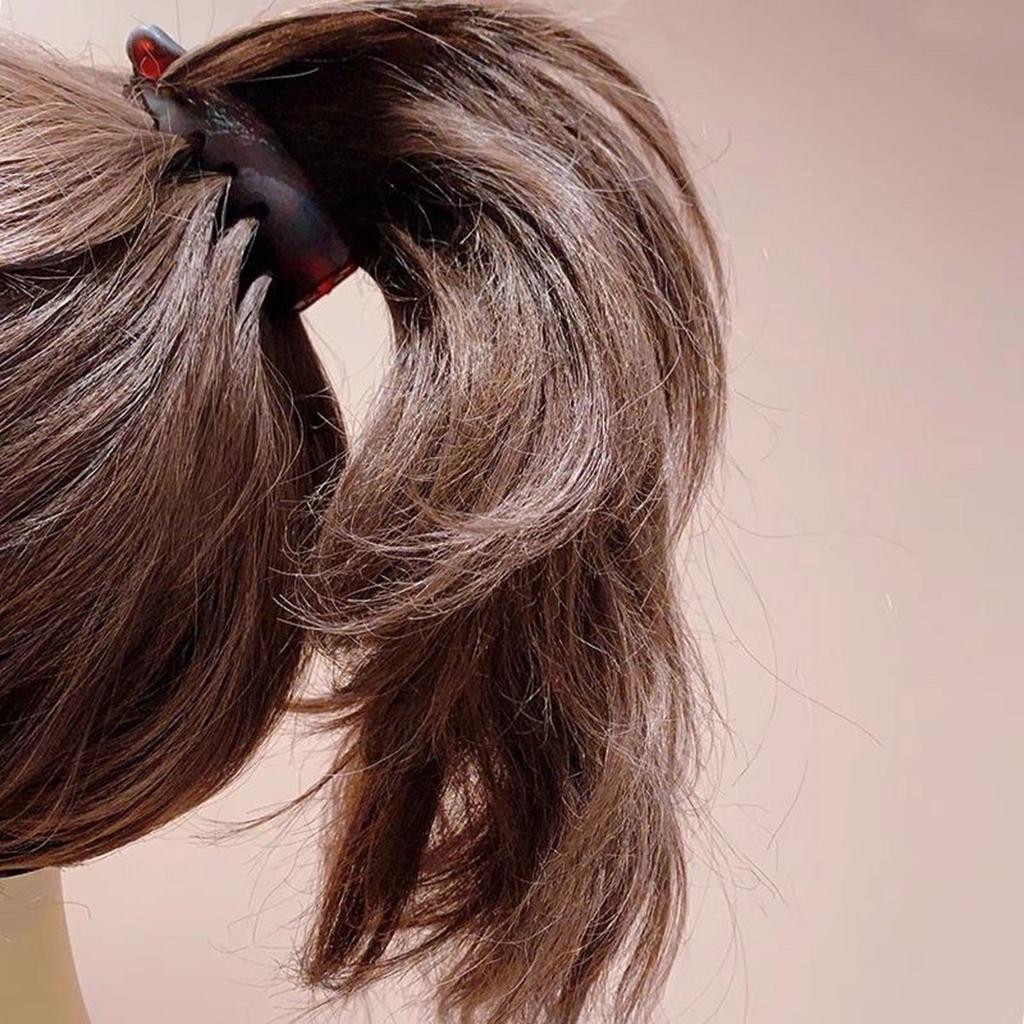 Matte Color Banana Hair Claw Clip For Women Elegant Updos Styler NonSlip Hair Grip For Thin Hair With 4 Color Optional